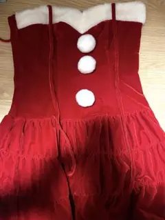 ボディライン サンタコスプレ