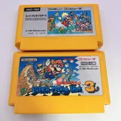 ニンテンドーファミコンソフト　起動確認済み　スーパーマリオブラザーズ　セット