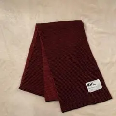 MHL マーガレットハウエル マフラー 毛100% スコットランド製