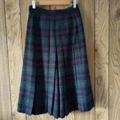 チェックキュロットスカートDAKS