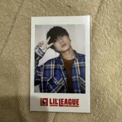 LIL LEAGUE 岡尾真虎 hunter チェキ風フォトカード