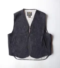 00's ビンテージ　WOOLRICH ウールリッチ　ウールベスト 裏地ボア