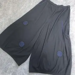 ジェニーギャルソン　可愛い柄のワイドパンツ　44