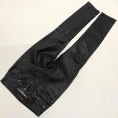 nudie jeans THIN FINN DRY BLACK COATED26