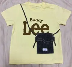 【極美品】Lee 半袖Tシャツ 90サイズ クリーム／イエロー　ブラウン