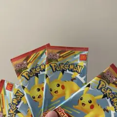 ポケカMEGA マクドナルド ハッピーセット2025 プロモ ×4
