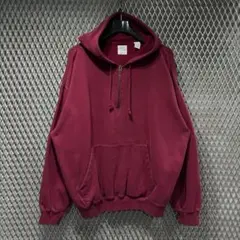 90s old gap ハーフジップスウェットパーカー