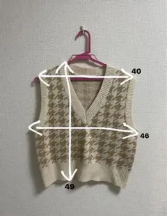 シーイン♡ニットベスト♡S