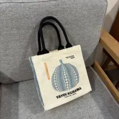 小型　草間彌生×FATSLIM LIBLARYコラボ商品　カボチャエコバッグ