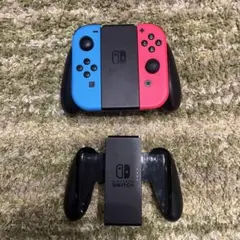 Nintendo Switch Joy-Con 青/赤 + グリップ