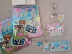 ☆平成レトロファンシー☆ 2連アクリルキーホルダー2個セット