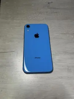 【SIMロックあり au】iPhone XR 青 128GB