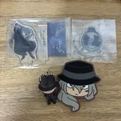 名探偵コナン　ジン　ウォッカ　アクスタ　キーホルダー　黒の組織