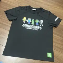 Minecraft キャラクター Tシャツ 100cm~ ブラック