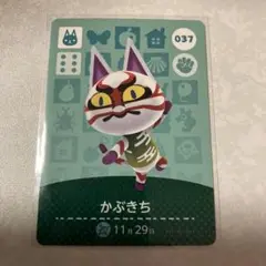 どうぶつの森　amiiboカード　かぶきち　2