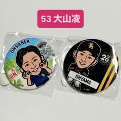 大山凌選手 缶バッジ 若鷹ガチャ 誕生20周年記念 大阪限定