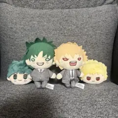 ヒロアカ 爆豪勝己 緑谷出久 にとたん ぬいぐるみ　スーツ キーホルダー