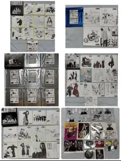 東京リベンジャーズ　原画展　色紙47枚　まとめ売り　おまけ付き