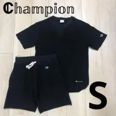 Champion ブラック ルームウェアセット