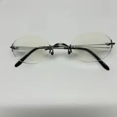 KENTツーポイント眼鏡　 シルバー クラシック