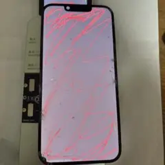 訳ありのiPhone 14の純正フロントパネル