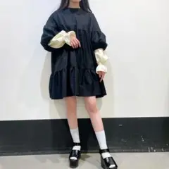 ガスヴァンサントみたいに蒼い ワンピース ミニドレス 定価17380円 未使用