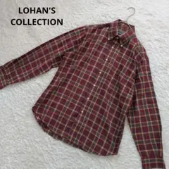 LOHAN'S COLLECTION 長袖チェックシャツ　38サイズ