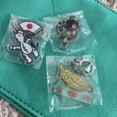 金亀アクキー2個　大塚屋アクキー