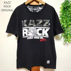 KAZZ ROCK ORIGINAL カズロックオリジナル Tシャツ ブラック