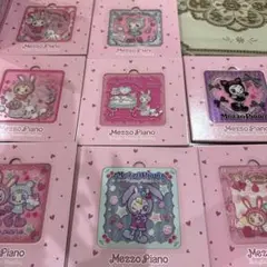 メゾピアノ　アクリルコースター　ディスプレイ　コンプリート