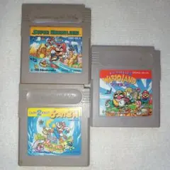 ゲームボーイ　スーパーマリオランド　３個セット
