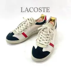 A3543 LACOSTE ラコステ スニーカー US7 ローカット クラシック
