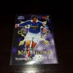 2001JカードSERIES1中村俊輔BEST ELEVENカード192