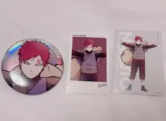 ベースヤードトーキョー　NARUTO ビック缶バッジ　特典　我愛羅