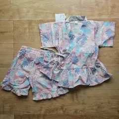 ☆apres les cours☆ミルキーカラー花火柄ツーピース浴衣☆新品☆