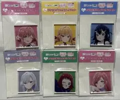 君のことが大大大大大好きな100人の彼女　アクリルブロック　6点