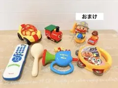 【音の出るおもちゃ6点セット+おまけ】アンパンマン プーさん おこさまリモコン車