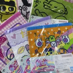 たまごっち一番くじ E賞あのころのハンドタオル全6種 コンプリートセット