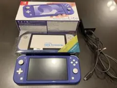 Nintendo Switch Lite ブルー+スタンド付本体カバー
