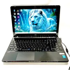 大容量750GB❣️Wi-Fi Office カメラ付 艶黒 ノートパソコン