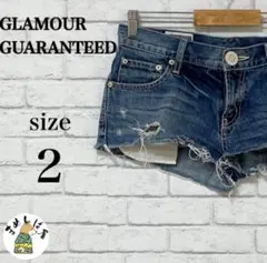 Sly jeans【2】ダメージデニム ショートパンツ ビッグボタン おしゃれ