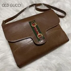 【✨希少】 OLD GUCCI ショルダーバッグ シェリーライン G金具 レザー