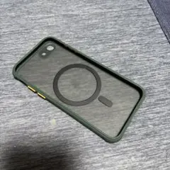 iPhone用緑色ソフトケース