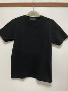 ブラック Vネック Tシャツ Mサイズ
