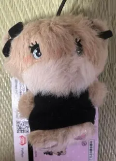 ふわふわマスコット 黒いドレス
