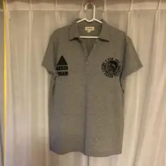 DIESEL グレー ポロシャツ