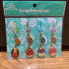 【ディズニーイースターワンダーランド2010】ストラップ4個セット