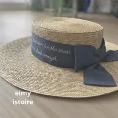 u-tariko　eimy istoire 麦わら帽子　カサブランカハット カサブランカ(F BEIGE): BAG / GOODS