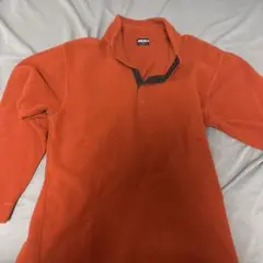 UNIQLO オレンジ ハーフジップセーター L