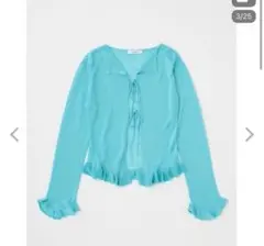 moussy 新品　シアーカーディガン